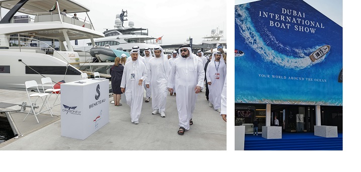 أحمد بن محمد يفتتح معرض دبي الدولي للقوارب 2023