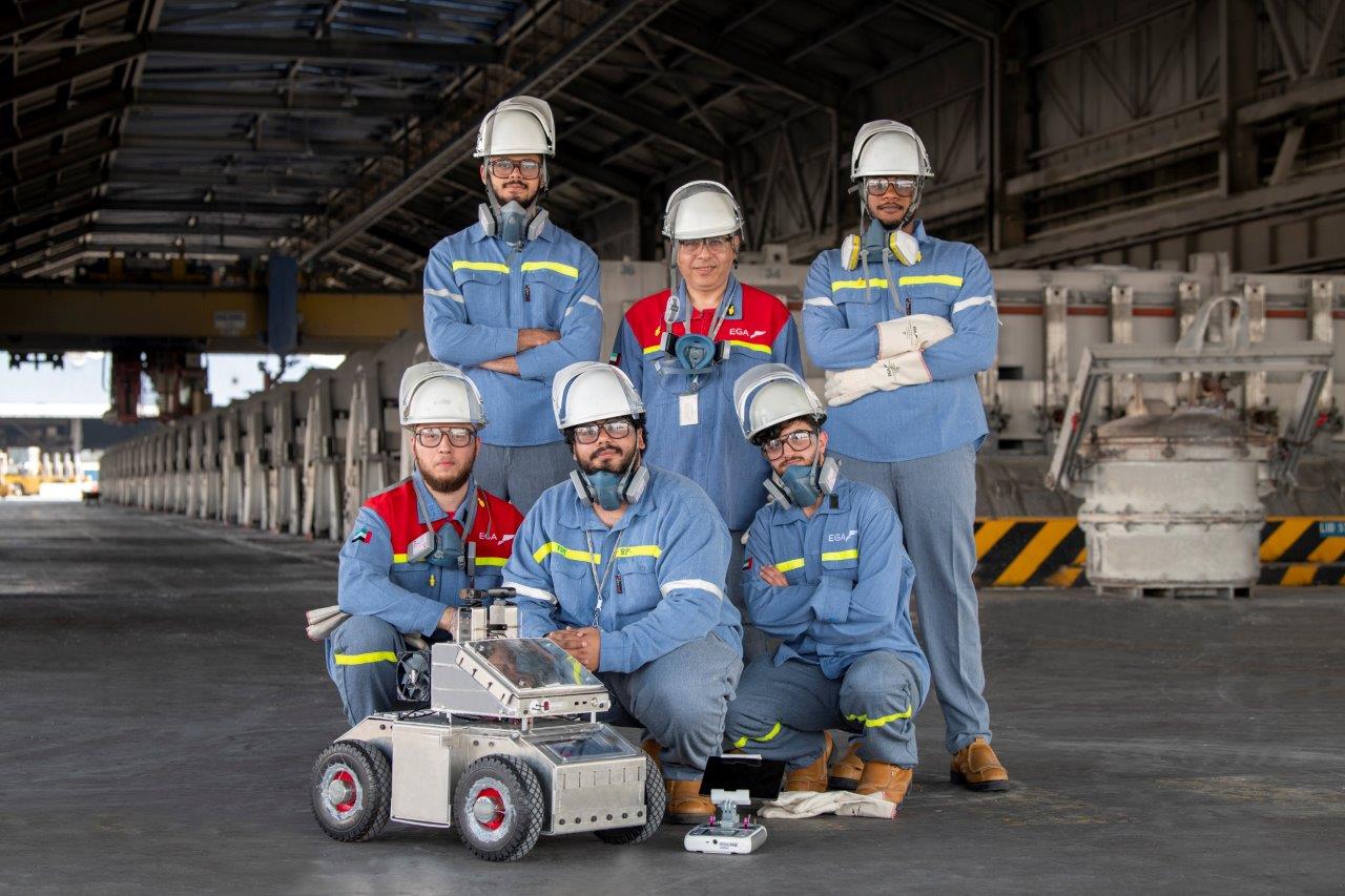 فريق الجامعة الأمريكية في دبي يفوز بأحدث مسابقة الروبوت لشركة الإمارات العالمية للألمنيوم